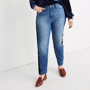 The Perfect Vintage Jean: Velvet Tux Stripe Editio